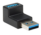 Delock 65339 (USB 3.0 Adapter: Type-A male to Type-A female, 90� vertical angle)