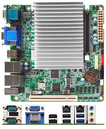 Jetway JMTX-ADN8-N97000 Mini-ITX (Intel N-Series (Alder Lake), 6x USB, 2x RS232, 2x LAN) <b>[LFTERLOS]</b>