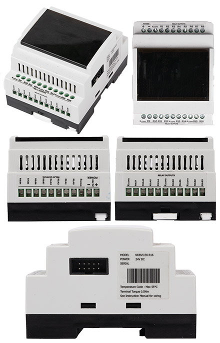 NORVI-EX-<b>R16</b> (16 x Relay Outputs)